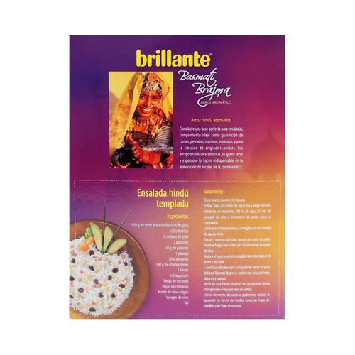 BRILLANTE Arroz Basmati Brajma 1 Kilogramo