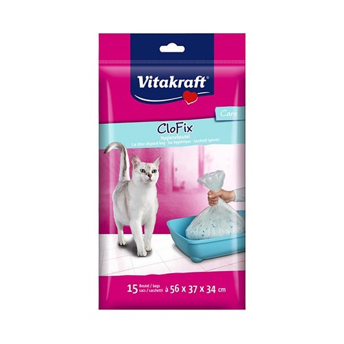 VITAKRAFT Bolsas de arenero para gatos VITAKRAFT 15 uds.