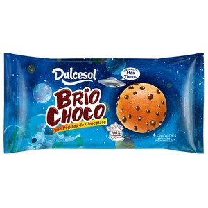 Imagen de DULCESOL Briochoco Brioches con pepitas de chccolate 160 g.