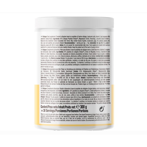WEIDER Colágeno en polvo de vainilla 300 g.