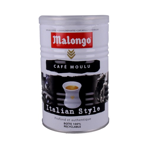 MALONGO Café molido al estilo italiano 250 g.