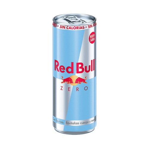 Bebida energética RED BULL ZERO 250 ml.