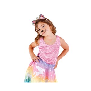 Imagen de Diadema Gatita Coronita Con Corazones Y Conchas  RUBIE'S