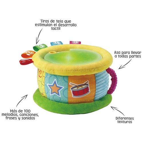 Tambor luces mágicas Bilingüe Activity musical para bebés VTech Baby. Edad recomendada desde 6-36 meses