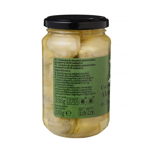 PRODUCTO ALCAMPO Collection Corazones de alcachofa 16 / 20 uds 210 g.