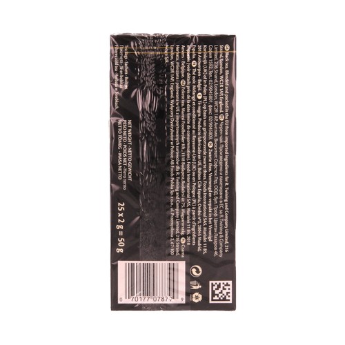 TWININGS Prince of Wales Té negro clásico 25 uds. 50 g.