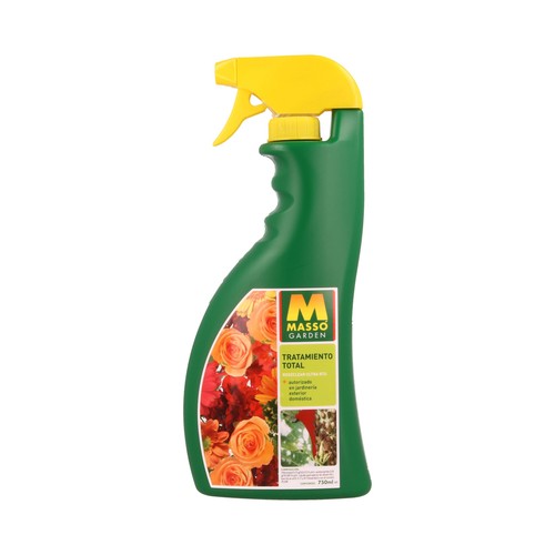 Spray de 750 mililitros de tratamiento total (insecticida y fungicida) MASSÓ GARDEN.