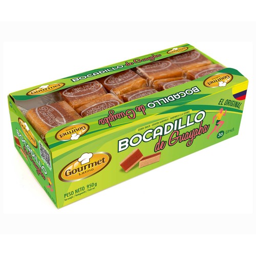 Bocadillo veleño (Pulpa de guayaba y azúcar) GOURMET LATINO 950 g.