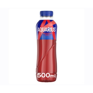 AQUARIUS Bebida isotónica de melocotón rojo 500 ml Botella.