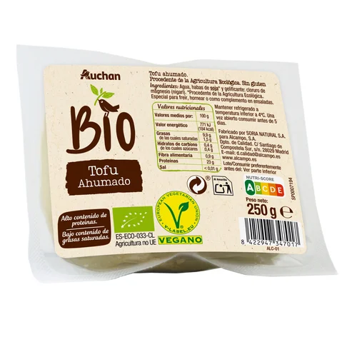 SORIA NATURAL Biio Seitán ecológico en lonchas 300 g.
