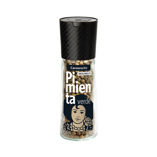 CARMENCITA Pimienta verde, molinillo 25 g.