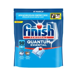 FINISH QUANTUM Lavavajillas de maquina essential 50 ds 580 gr