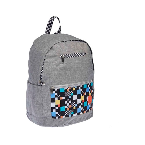 Mochila 1 Compartimento Gris Claro YOUNG'S ATTITUDE