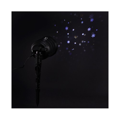 Proyector LED navideño con efecto copos de nieve, luz blanco puro, ACTUEL.