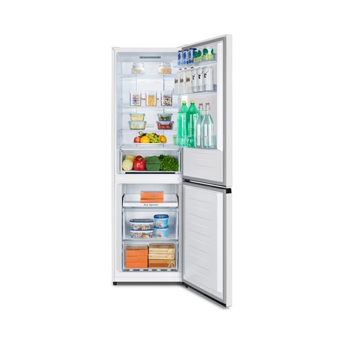 Frigorífico combi 186cm HISENSE RB390N4AWE NO FROST, clasificación energética: E, H: 186cm, A: 59,5cm, F: 58,9cm, capacidad total: 304L.