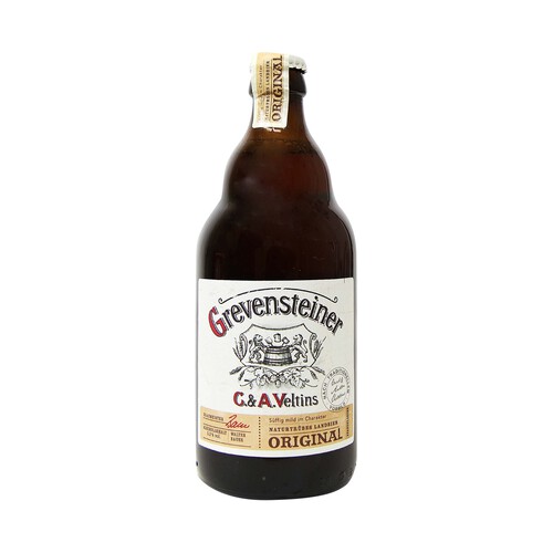 GREVENSTEINER LANDBIER ORIGINAL Cerveza Alemana artesana 5,2 º botella de 50 cl.