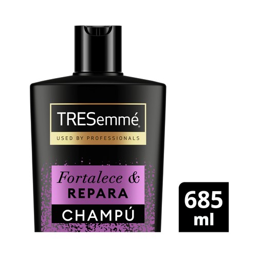 TRESEMMÉ Fortalece & repara Champú con biotina y Pro-bond plex, para cabellos dañados o débiles 685 ml.