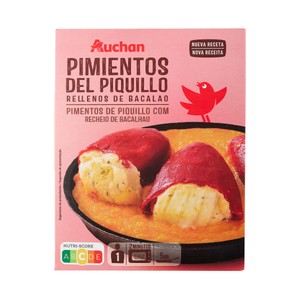 PRODUCTO ALCAMPO Pimiento del piquillo rellenos de bacalao 280 g