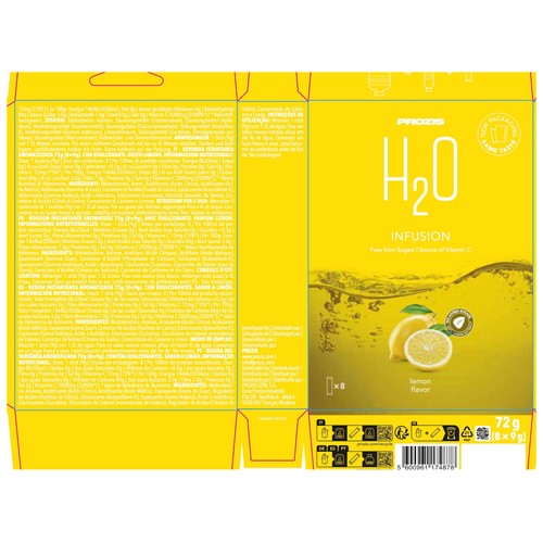 PROZIS Infusión instantánea isotónica 8 uds. 72 gr.