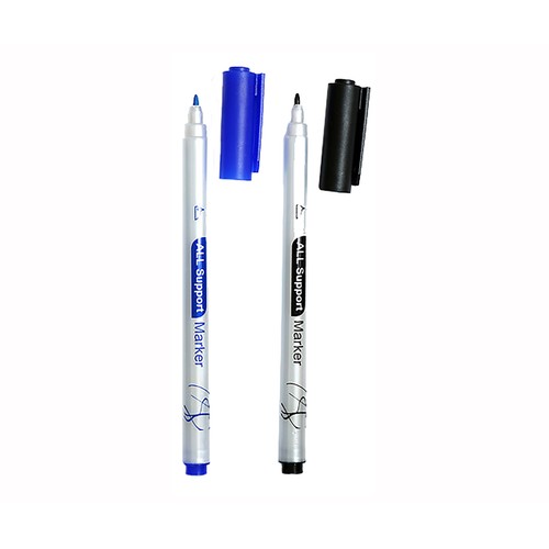 Marcadores Para Cd´S Azul Y Negro 2Uds ALCAMPO