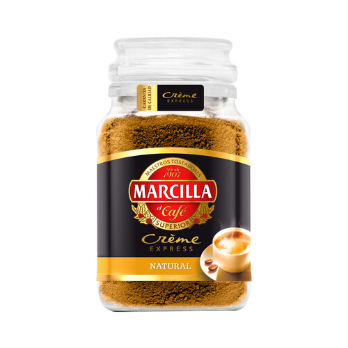 Café soluble natural MARCILLA Creme Express 200 g.