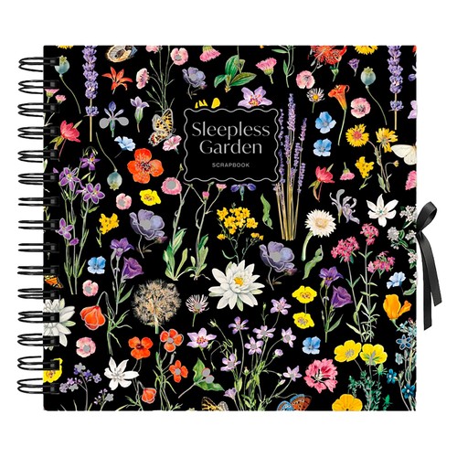 Scrapbook album foto 26x26cm 40 paginas sleepless garden. ERIK