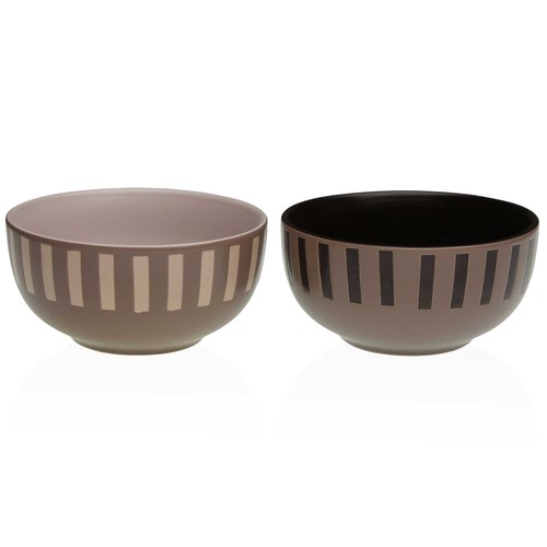 Bol gres, surtido rayas. VERSA HOME
