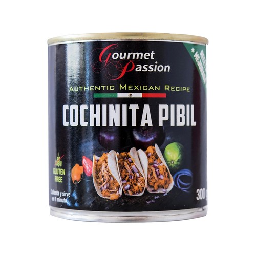 GOURMETPASSIONCochinitapibil(rellenotaco,gusibasadoencarnedecerdo)GOURMETPASSION300g.