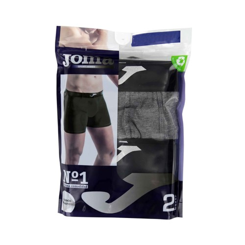 Lote de 2 bóxer para hombre JOMA, talla M.