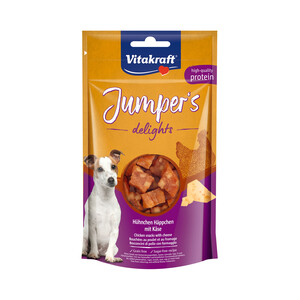 VITAKRAFT Snack para perro Jumpers Delight de pollo y queso VITAKRAFT 80 gr.