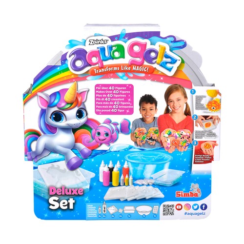 Kit de manualidades Aqua Gelz Deluxe Set +3 Años, SIMBA