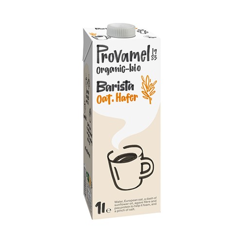 PROVAMEL Bebida de avena barista ecológica PROVAMEL 1 l.