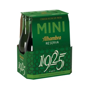 ALHAMBRA Reserva 1925 Cerveza pack de 6 botellas de 22,5 cl.