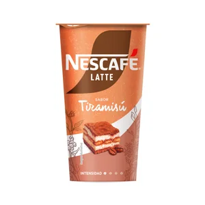 NESCAFÉ Latte Bebida de café con sabor a tiramisú 205 ml.