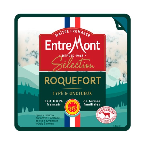 ENTREMONT Queso Francés Roquefort100 g.