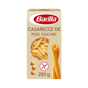 BARILLA Pasta Legumbre Casarecce de Garbanzos BARILLA sin gluten 250 g.