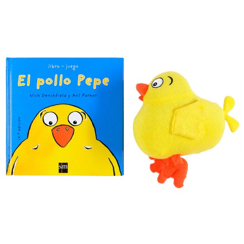El pollo Pepe con muñeco NICK DENCHFIELD Y ANT PARKER. Género: infantil, preescolar. Editorial SM.