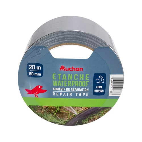 Cinta de reparación resistente al agua, 50mm x 20mm, PRODUCTO ALCAMPO.