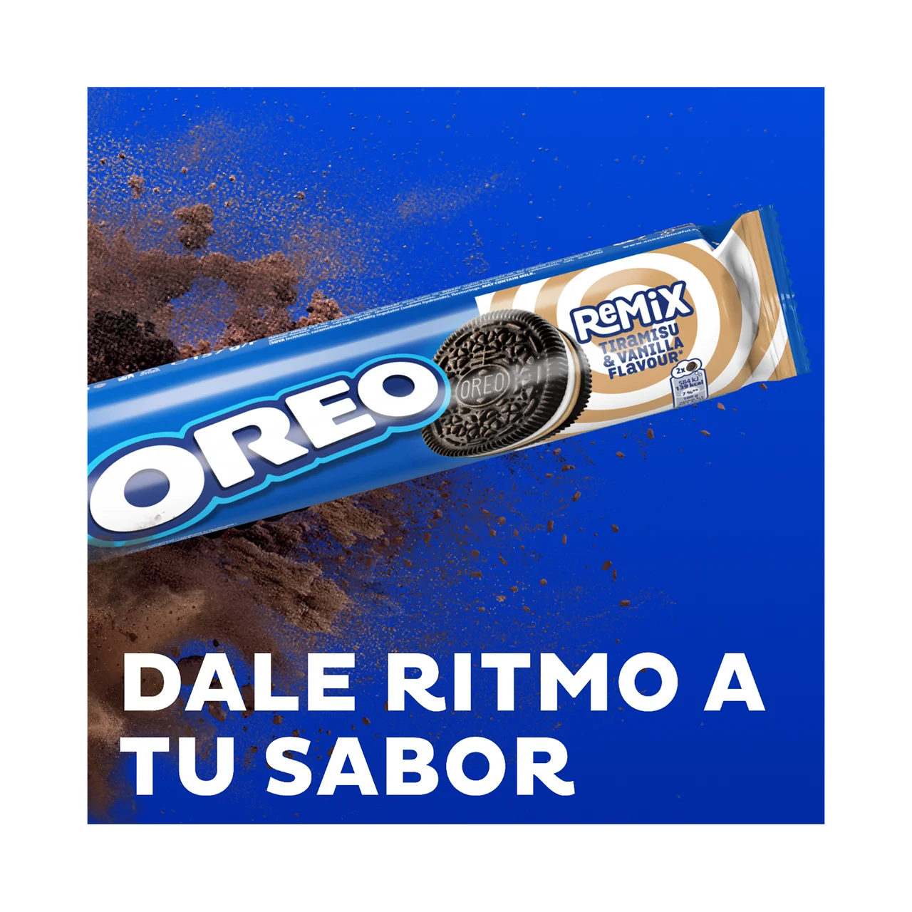 Remix Sándwich de galleta de tiramisú y vainilla 157 g.