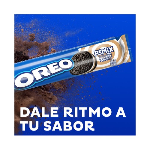 OREO Remix Sándwich de galleta de tiramisú y vainilla 157 g.