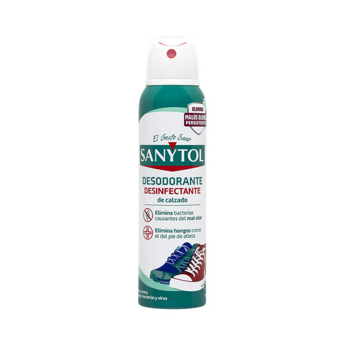 SANYTOL Desodorante y desinfectante de calzado 150 ml