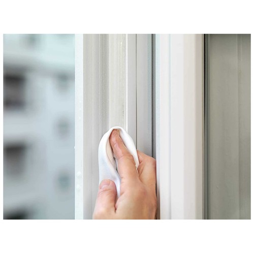 Burlete aislante de silicona, 6 m x 9 mm, transparente, TESA TesaMoll PREMIUM FLEXIBLE.
