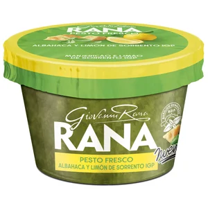 RANA Pesto fresco con albahaca y limón de Sorrento I.G.P. 130 g.