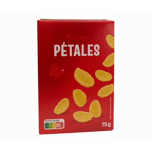 PRODUCTO ALCAMPO Petalos salados fritos de patata deshidratada 75 g.