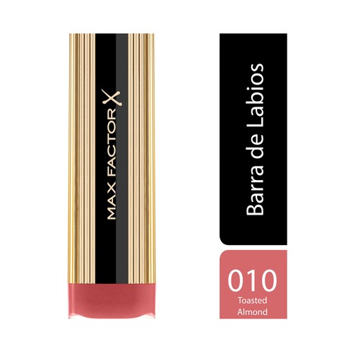 MAX FACTOR Colour elixir velvet Tono 010 toasted almond Barra de labios hidratante de larga duración acabado mate.