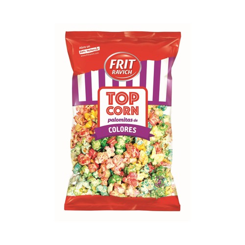 FRIT RAVICH Palomitas de maíz dulces y de colores bolsa de 130 g.