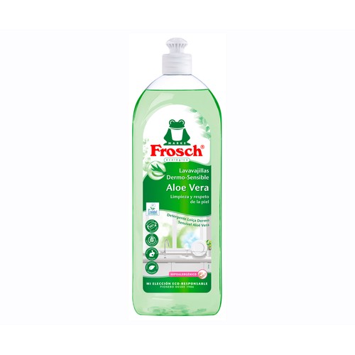 Imagen de Detergente lavavajillas loción con aloe vera FROSCH 750ml