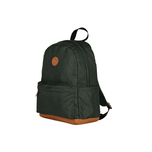 Mochila juvenil color verde fabricada a partir de botellas recicladas, 30x40x14cm, YOUNGS ATTITUDE ALCAMPO. 