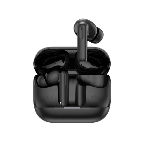 Auriculares Inalámbricos Bluetooth QILIVE Q.1761, color negro, estuche cargador, 43h de autonomía, cancelación de ruido
