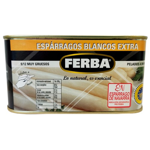 FERBA Espárragos 9/12 500 g.